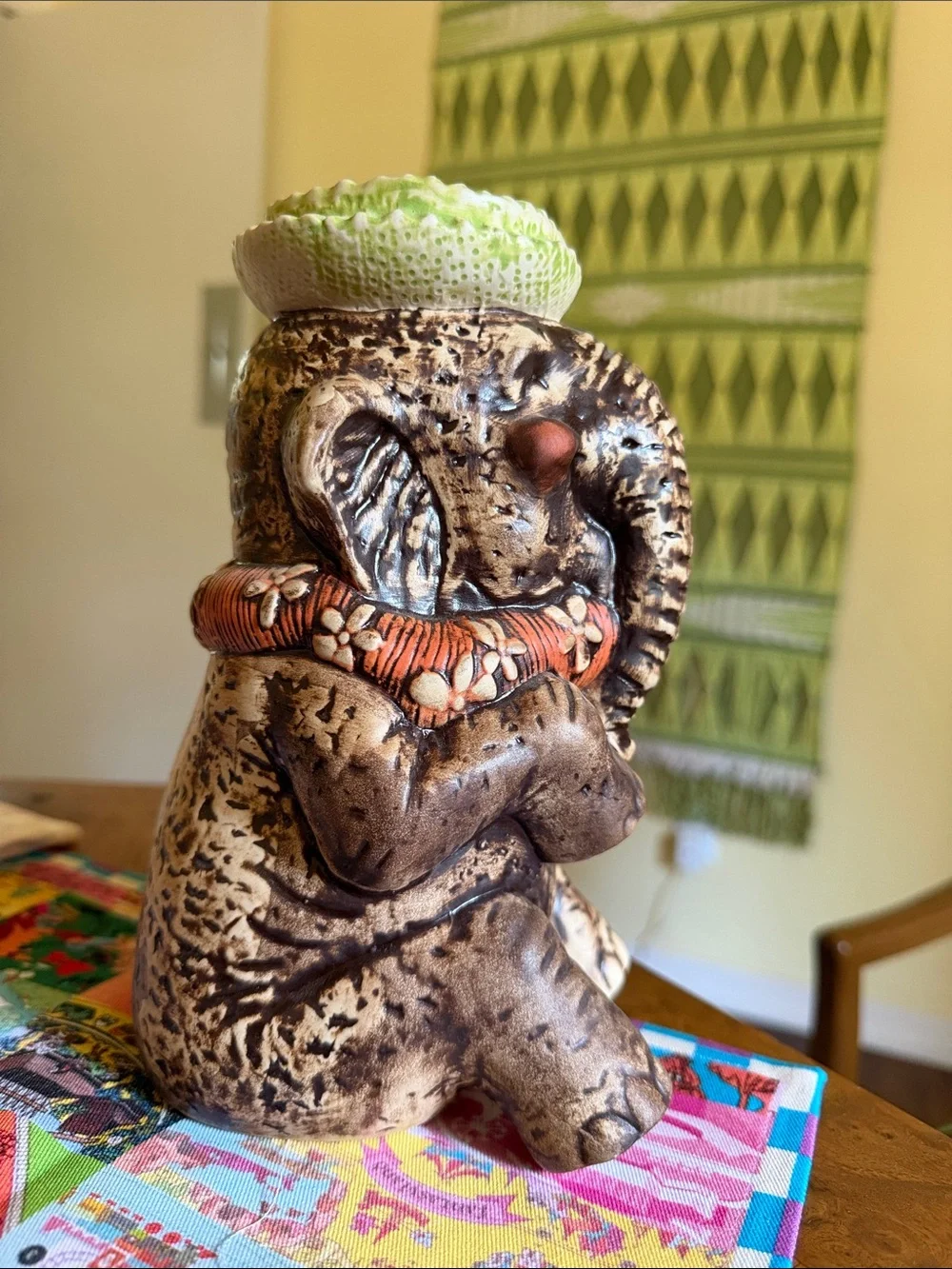 Tikiland Trading - Tiki Tony Sunbathing Bertha Tiki Mug
